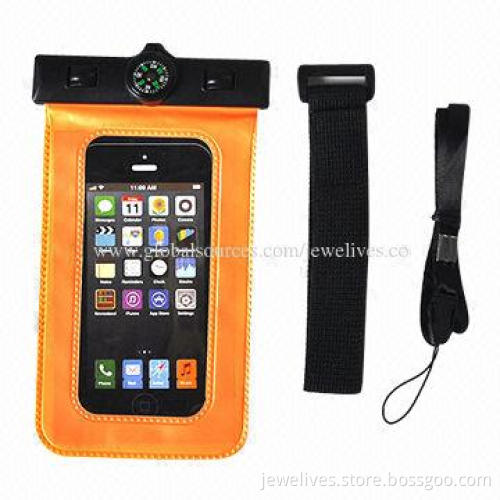 Waterproof Bag for iPhone 4/5, with Compass